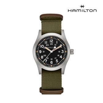 해밀턴 H69529933 카키 필드 메커니컬 42mm 시계