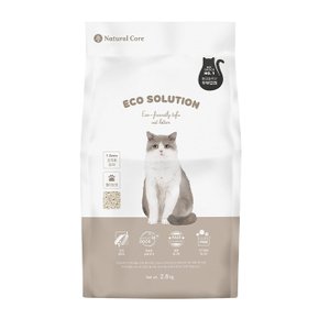 에코솔루션 초극세 입자 두부모래 2.8kg