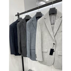시원한 컬러감 남자 봄 / 여름 린넨 라이크 캐주얼 콤비 자켓 4컬러