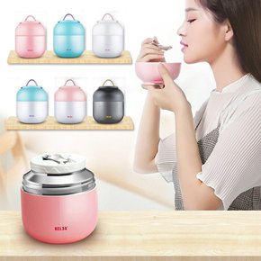 RELEA HELLO 이유식 보온 죽통 500ml