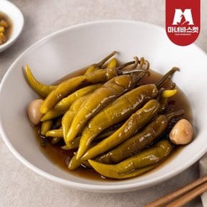 새콤달콤 밥반찬 간장고추 장아찌 1kg x 2개