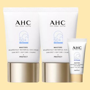 [홈쇼핑 최신] AHC 선크림 썬크림 박세리 멜라프로텍트 워터풀 40ml 2개+7ml 1개