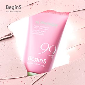 핑크 구아바 클루타치온 흔적 토닝 팩 클렌저