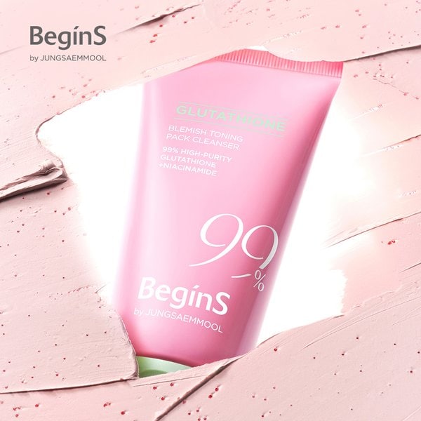 핑크 구아바 클루타치온 흔적 토닝 팩 클렌저