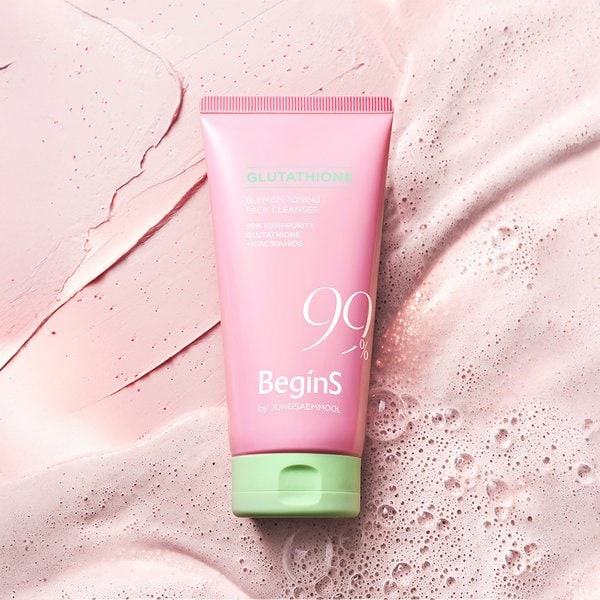 핑크 구아바 클루타치온 흔적 토닝 팩 클렌저