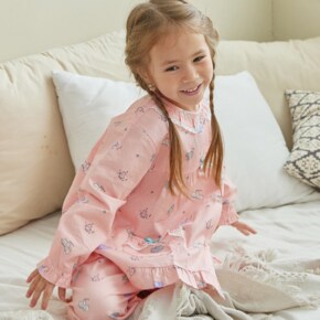 핑코코 4091 포포 주니어 키즈 어린이 유치원 파자마파티 아동파자마 초등잠옷 여아동잠옷세트