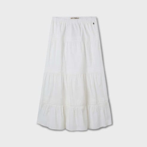 후아유 Long Tiered Skirt  WHWHF4885F