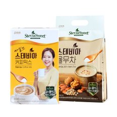  펄세스 마일드 스테비아 커피믹스 100T+스테비아 율무차 50T