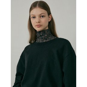 22Fall Firenze High Neck T-Shirts (Black)