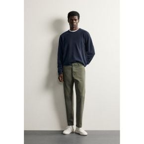 ZARA 자라 스키니 핏 치노팬츠 바지 그린 1934470500 1934470 490412