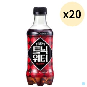 트레비 토닉워터 얼그레이 제로 칼로리 300ml 20개