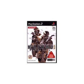 Konami Metal Gear Solid 3 Snake Eater PS2 PlayStation 시스템 용 P2 SLPM-6 FS