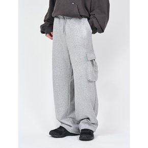 WIDE STRING CARGO SWEATPANTS MGR