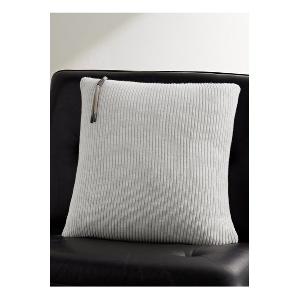 브루넬로쿠치넬리 비즈 장식 리브 캐시미어 쿠션 46376663162938587