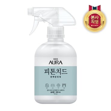 엘지생활건강 아우라 피톤치드 편백탈취제 500ml 숲속향 x 1개