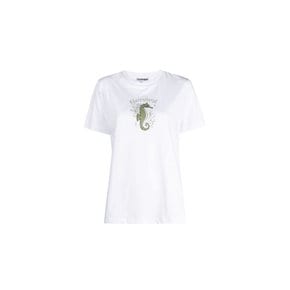 GREEN GANNILAND T-SHIRT T3635 151 BRIGHT WHITE