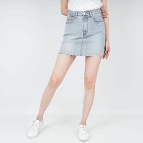 플랙 여성 데님 미니 스커트 라이트블루 PJTZ5SKT025_P396644639