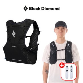 디스턴스 6 하이드레이션 등산 베스트 BD681352 Black
