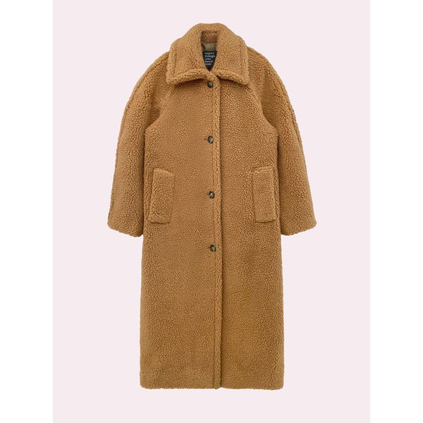 테디 코트 (CAMEL)