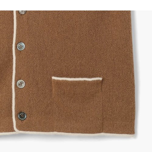 라파 RAFFA VALENTINO V-OPEN VEST 알파카 베스트 브라운 품번 FAF2M20000A50 신세계백화점 센텀시티점 샌프란시스코마켓 정품 상세 안내 5