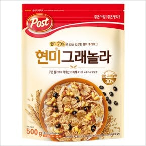 -포스트 현미그래놀라 500g x 3개