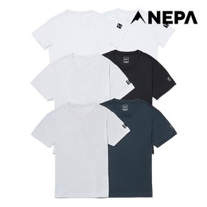 [공식]네파 공용 베이직 듀오 팩 라운드 티셔츠 7HG5301