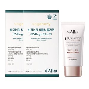 달바 [매일 아침 한 달 루틴] 톤업 선크림 50ml + 콜라겐 부스터 젤리 2BOX(28포)