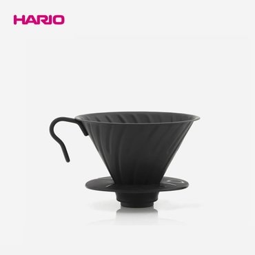 하리오 V60 메탈드리퍼-매트블랙 (VDM-02-MB)