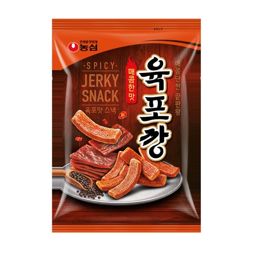 [농심] 육포깡 매콤한맛 90g