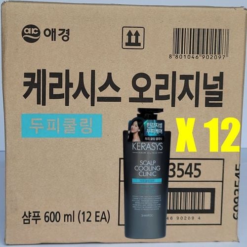 애경 케라시스 샴푸 600ml 12개1box