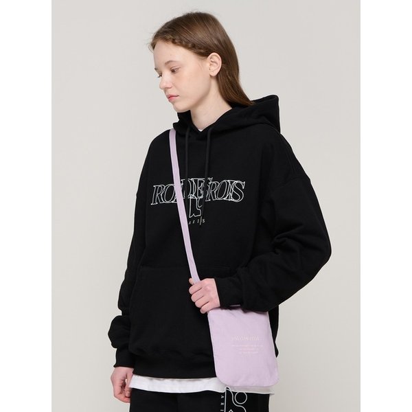 플랫 투 핸들 미니 토트 크로스백 (라벤더)