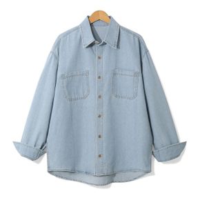 논페이드 스톤워싱 데님셔츠  MDLS246KD _P405205208