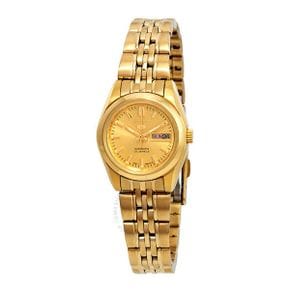 4439899 Seiko Series 5 Automatic Gold Dial Ladies Watch