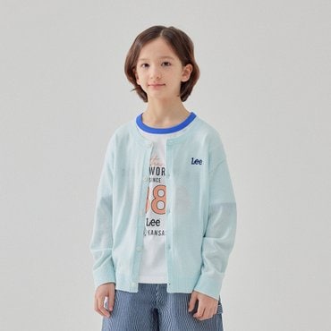 Lee Kids 베이직 가디건 스카이블루 LK2502CD01SB