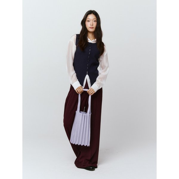 뉴숄더백 글리터페일퍼플