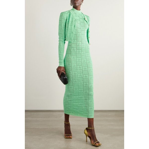 크롭 포인텔 니트 가디건 터쿼이즈 1647597323486795