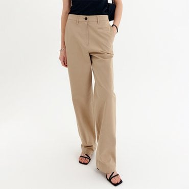 룩캐스트 도리스 코튼 치노 팬츠 / DORIS COTTON CHINO PANTS_2colors