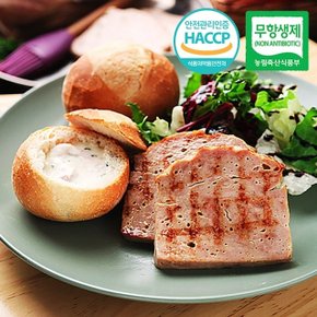 [웰굿]HACCP 독일 거친덩어리 햄 2종 650g(비어,플라이)