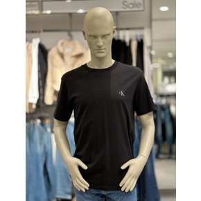 [여주점] CKJ 캘빈클라인 진 공용 스몰 로고 오버핏 반팔 티셔츠 J325573-BEH