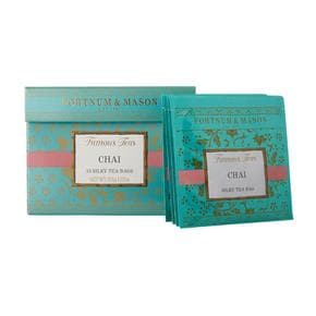 [해외직구] 포트넘앤메이슨 차이 15실크티백 Fortnumandmason Chai 15 Whole Leaf Silky Teabags 37.5g