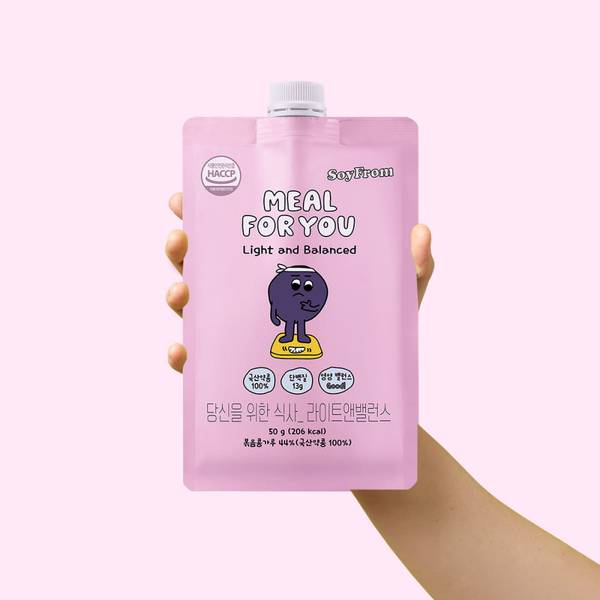 소이프롬 라이트 밸런스 견과류맛 단백질 쉐이크 50g x7개 식사대용 영양식