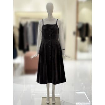 CC콜렉트 [부산점] [씨씨콜렉트] 코듀로이 슬리브리스 원피스 (E254MSE132)