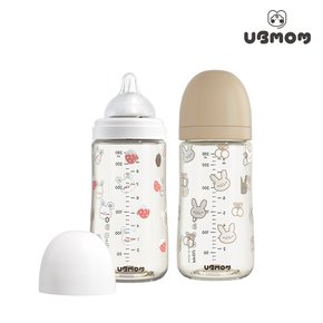 2023년 토끼띠 에디션 PPSU젖병 280ml 1P 꼭지포함 + 젖꼭지 2P