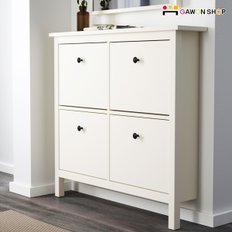 이케아 HEMNES 4칸 신발장/수납장/협탁