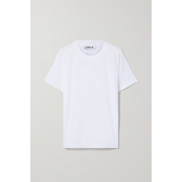 시디엘피 넷 서스테인 텐셀 리오셀 코튼 혼방 티셔츠 화이트 1647597302757988