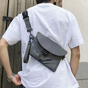 대학생가방 심플 디자인 남성 여성 캐주얼 모던 힙색 크로스백 패션가방