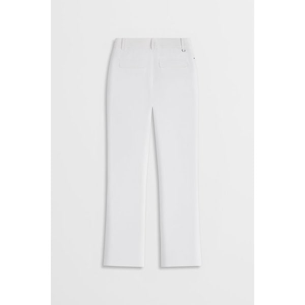 [Women] 에일리 라이트웨이트 부츠컷 팬츠(white) 1545140913000