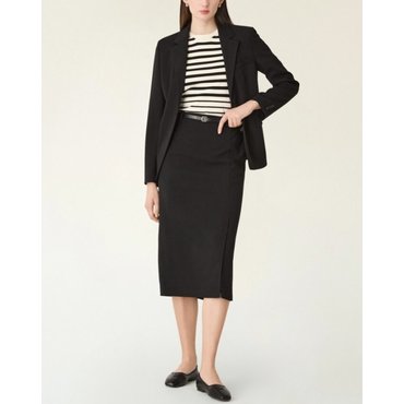 DKNY 베이직 벨티드 스커트 (DW2F1WSC252L)