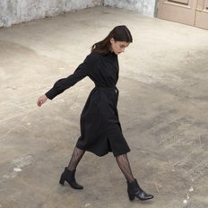 Ebony Gather Shirtdress