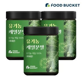 유기농케일분말 케일파우더 케일가루 100g 3통